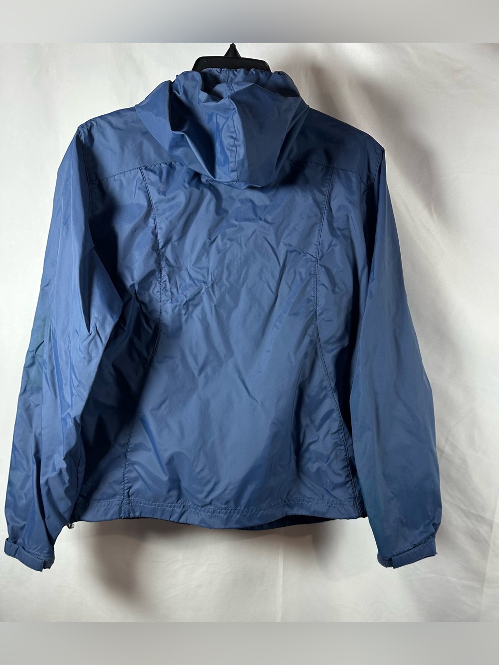💙L.L. Bean Navy Hooded Windbreaker Jacket - Picture 3 of 8